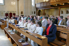 Dankgottesdienst der Kommunionkinder (Foto: Karl-Franz Thiede)